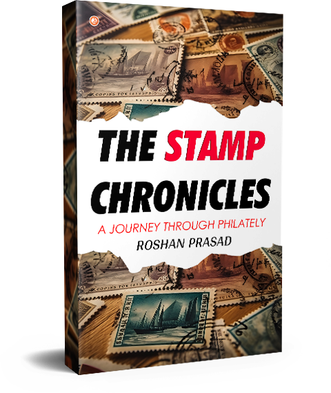 The Stamp Chronicles book cover design